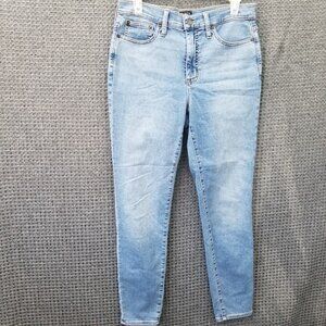 J Crew Mid Rise Skinny Jeans Women's 29